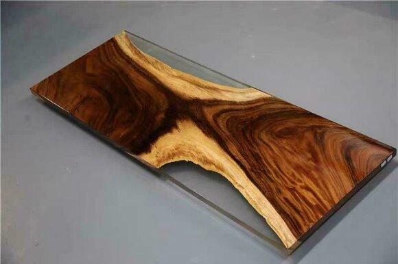 Dining Table Sea Water River Real Wood River Table 180x80 Tables Epoxy New