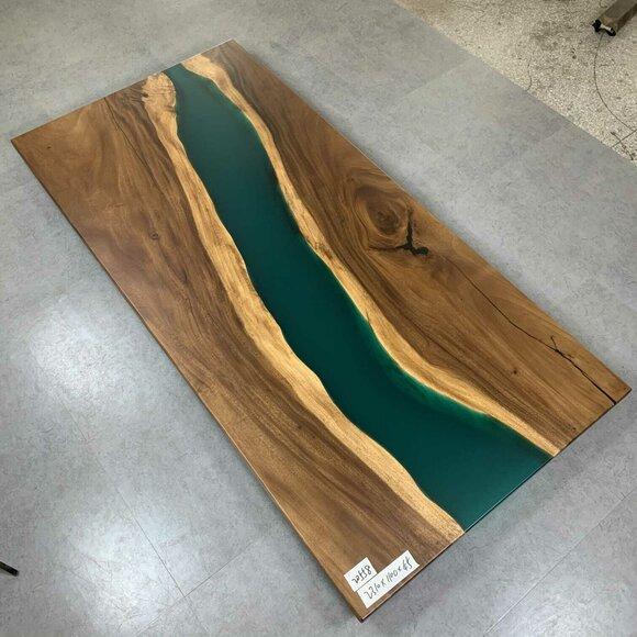 Conference Table Dining Table River Table Solid 231x110 Epoxy Tables Wooden Tables