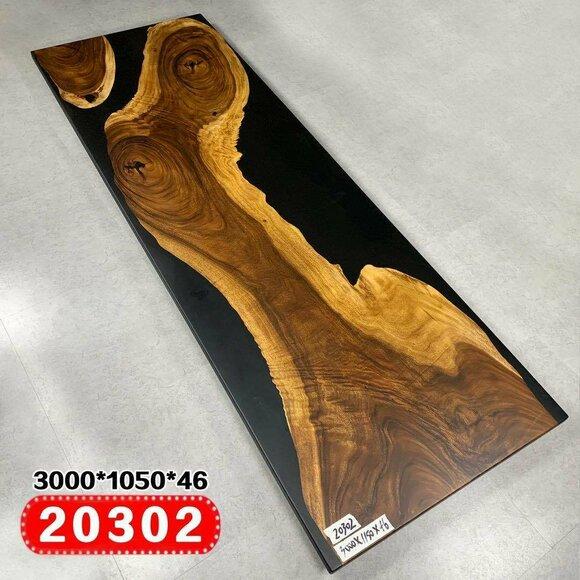 Dining Table Conference Meeting River Table Real Wood Solid Epoxy Tables