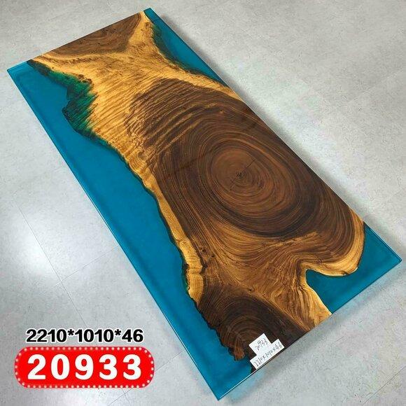 Dining Table River Table Solid Tables 221x101 River Table Epoxy Sea Waterfall