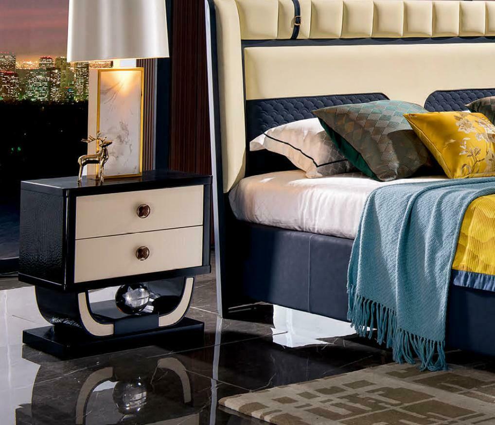 Bedside Table 2x Wooden Bedside Tables Table Consoles Night Modern Style Side Table