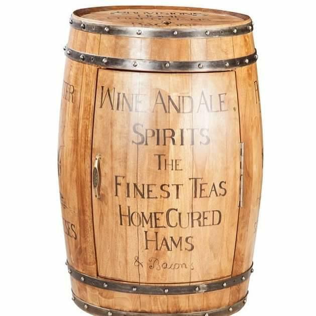 Barrel Wine Rack Home Bar Vintage Wood Bar Table Wood Cabinets Round New Wine Cabinet