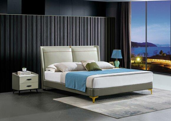 Designer upholstered bed double bed designer bed NEW 180x200cm