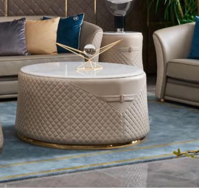 Round Design Coffee Table Modern Side Tables Round Sofa Table Luxury Furniture