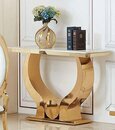 Designer Dressing Tables Console Table Wood Chest of Drawers Stainless Steel New