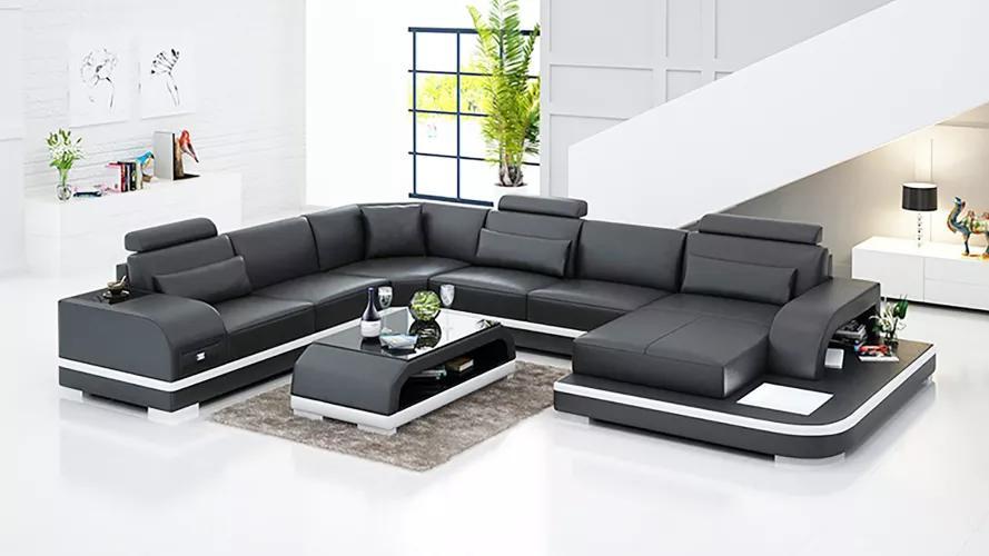 Modern corner sofa upholstery living area design corner couch sofa seat sets 2 pieces