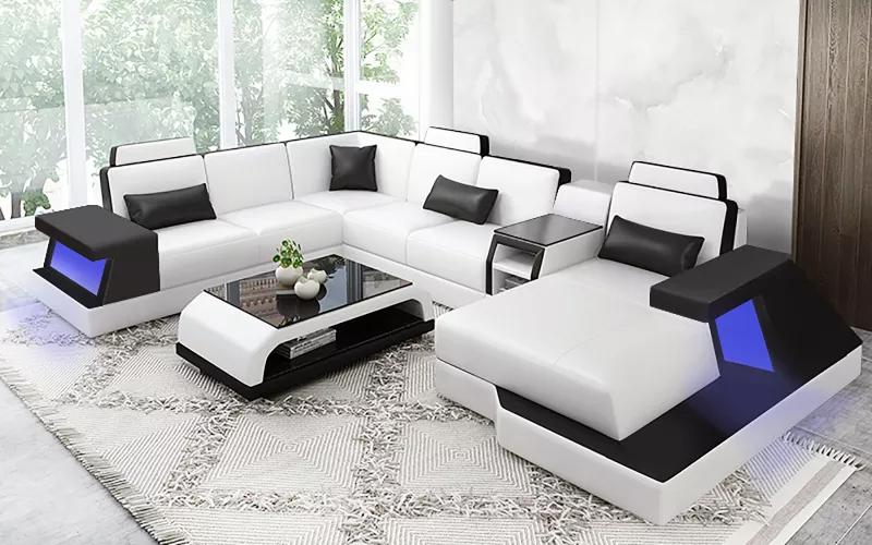 Design corner set living area corner sofa sofa couch sofas couches table 2 pieces.