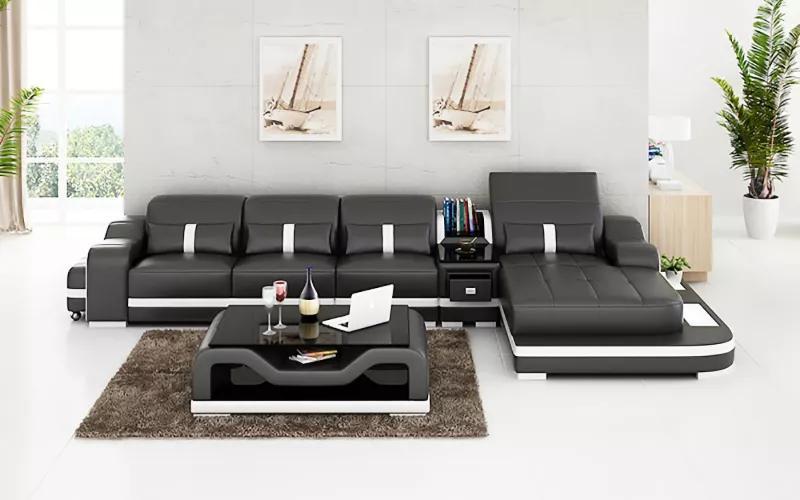 Design corner couch leather couch living room sofa upholstery couches sofas leather set