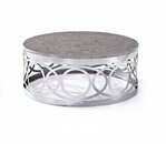 Round Luxury Designer Coffee Table Sofa Living Room Table Stainless Steel Tables