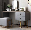 Classic Dressing Table Mirror Luxury Console Chest of Drawers Bedroom 2-part Set New