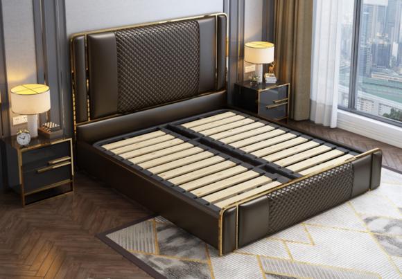 Bed bedroom design furniture modern luxury beds upholstery frame new