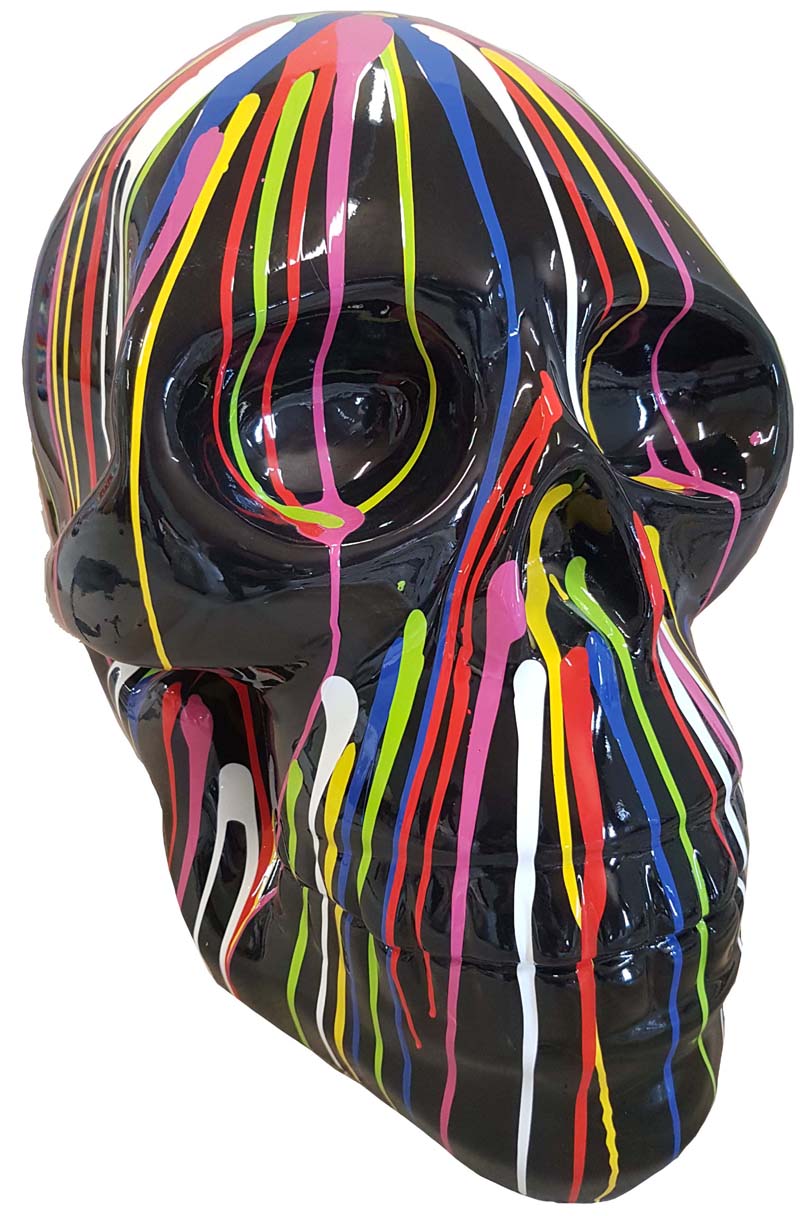 Modern Abstract Design Skull Skull Sculpture Decoration Sculpture New