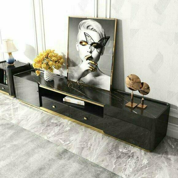 Console Table Design Furniture Sideboard Medusa Luxury Living Room Lowboard