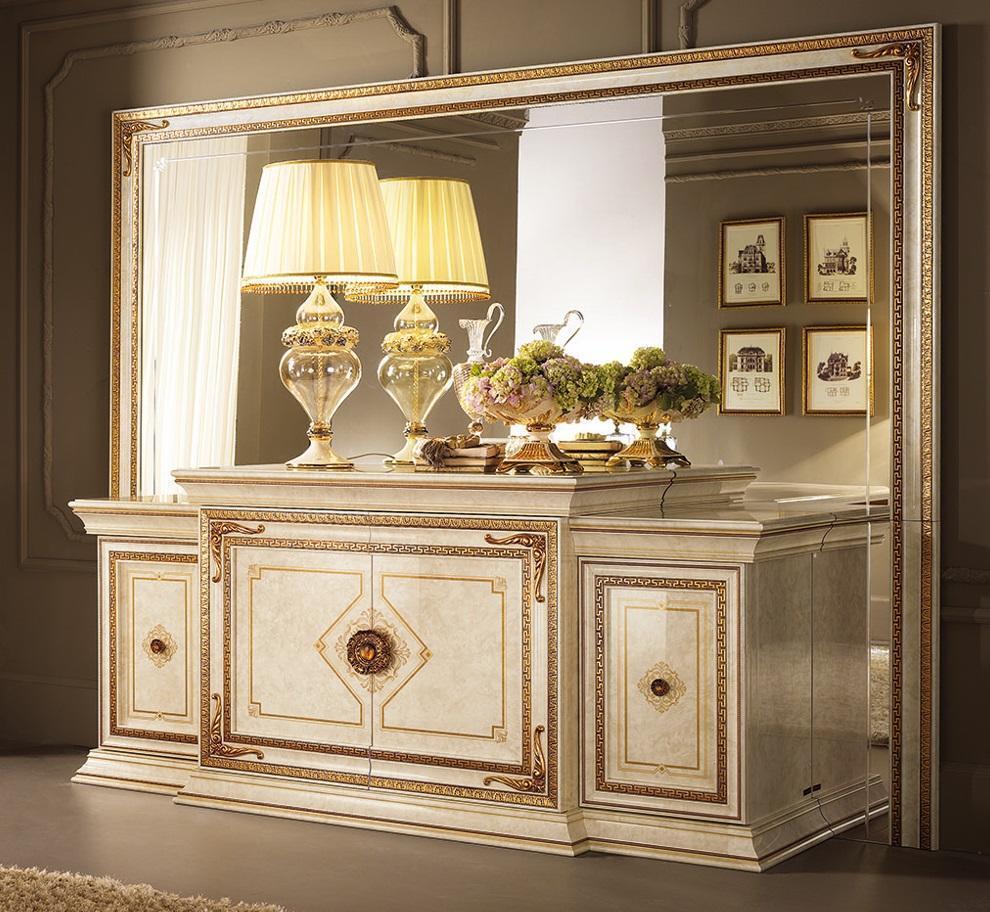 Design furniture luxury baroque buffet chest of drawers sideboard xxl Italian chests of drawers new