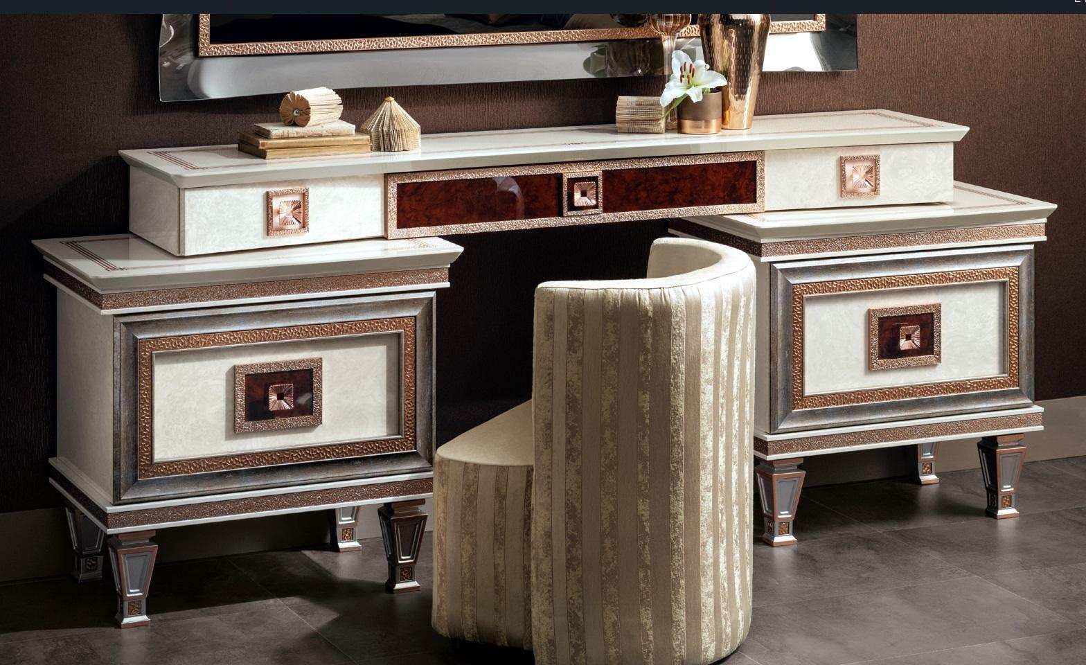 Consoles dressing table cosmetic table mirror chest of drawers wood tables arredoclassic