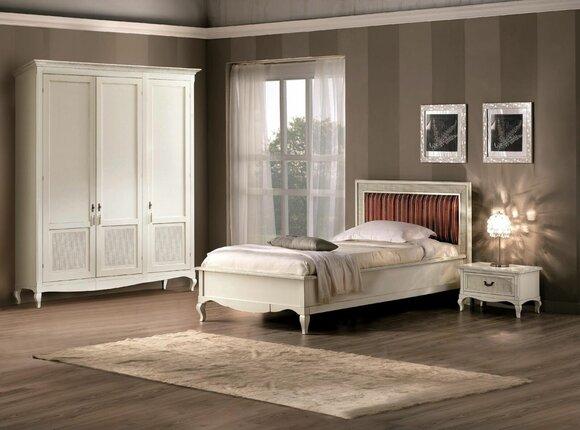 Furniture new bed bedside table 3 piece bedroom set design art deco luxury beds