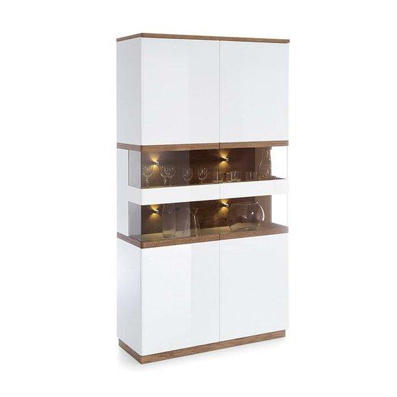 Display Cabinet Modern Style Living Room Collection Display Cabinets Cupboard Shelf Sideboard White