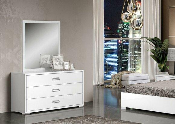 Set Chest Of Drawers Mirror Designer Luxury Console Chests Of Drawers Furniture Wood Cabinet White