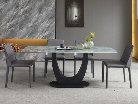 Dining Room Dining Table Modern Stainless Steel Living Room Kitchen Tables Design Table Metal