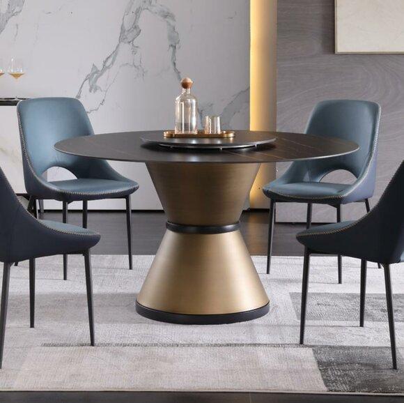 Modern Dining Room Living Room Kitchen Round Tables Dining Table Design Table Round