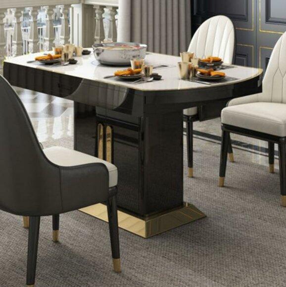 Multifunction Dining Table Tables Round Table Dining Room Furniture Stainless Steel Kitchen Round