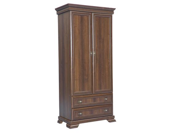 Bedroom Wardrobe 2 Door Wooden Wall Cabinet Closet Wardrobes