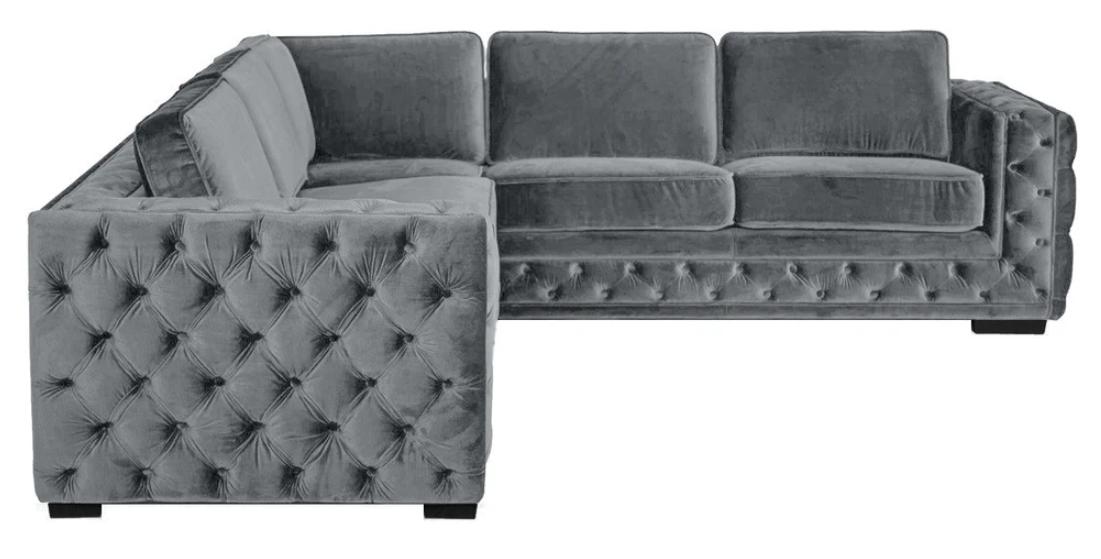 Corner Sofa Grey Corners Velvet Furniture Design Living Area Couch Corner Set Upholstery