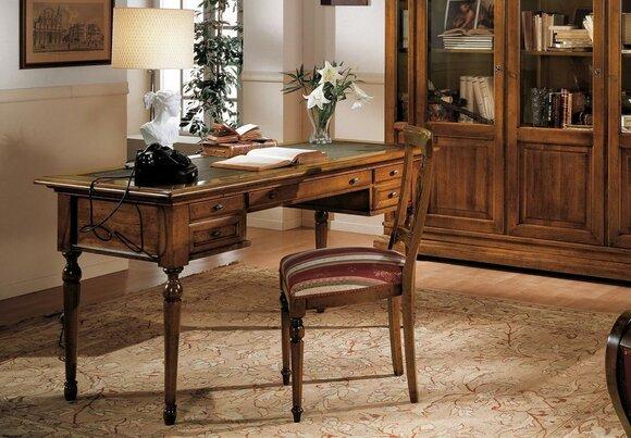 Desk secretary Italian furniture table chair set office 2 piece desks