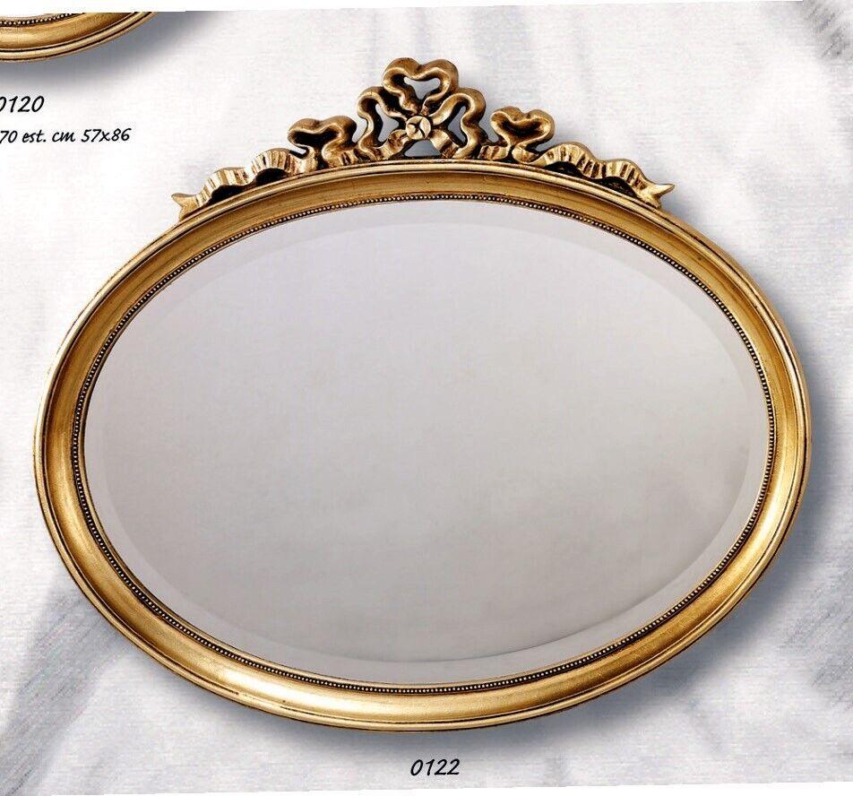 Mirror Classic Wood Oval Wall Mirror Mirror Design Gold Living Room New