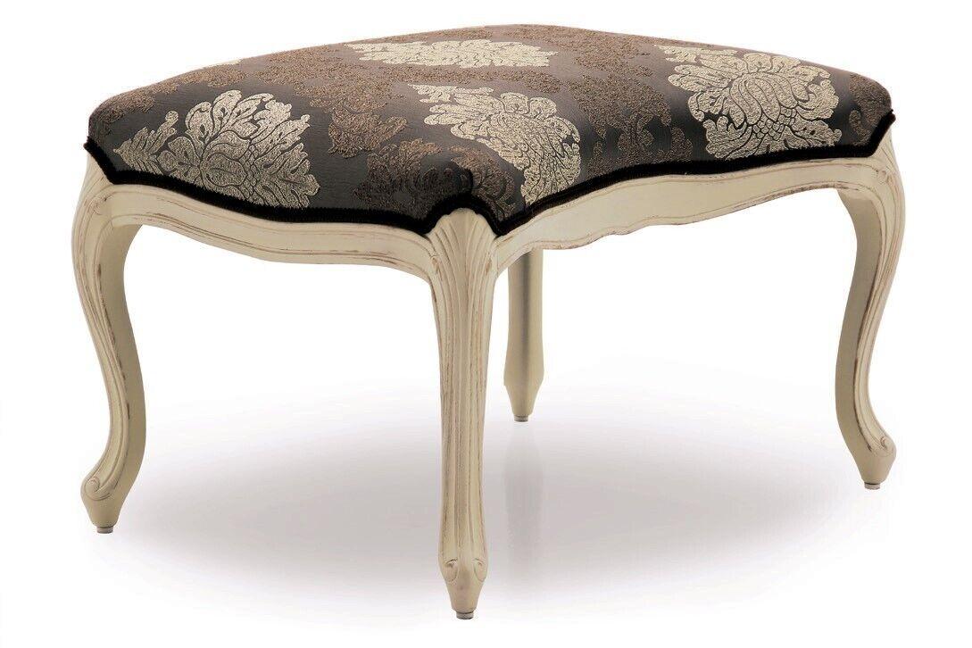 Ottoman Seat Textile Chaise Lounge Pufa Design Stool Design upholstered footstool