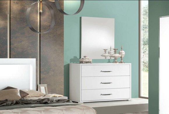 Set Chest of Drawers Mirror White Wood Chests of Drawers Design Modern Group New