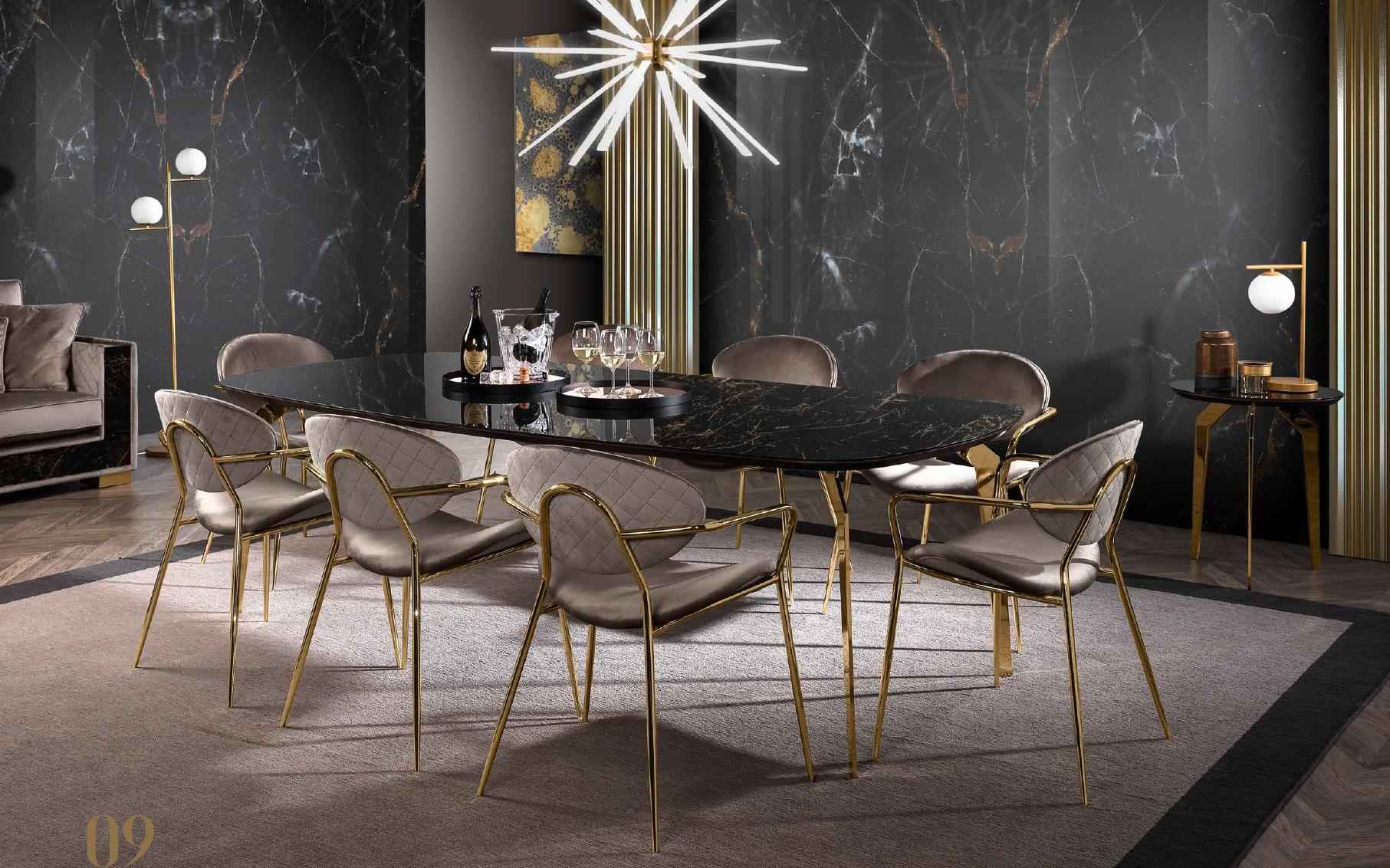 Luxury Dining Table Modern Dining Room Kitchen Dining Tables Design Table Glass 250 cm XXL