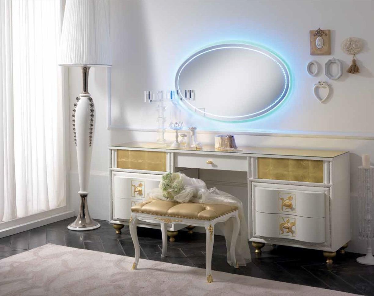 Dressing Table Luxury Design Tables Cosmetic Dressing Mirror Console Bedroom