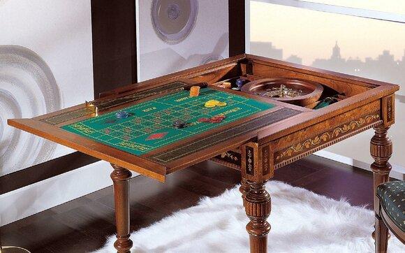 Table Game Tables Luxury Cards Wood Roulette Hotel Consoles Casino Rollet New