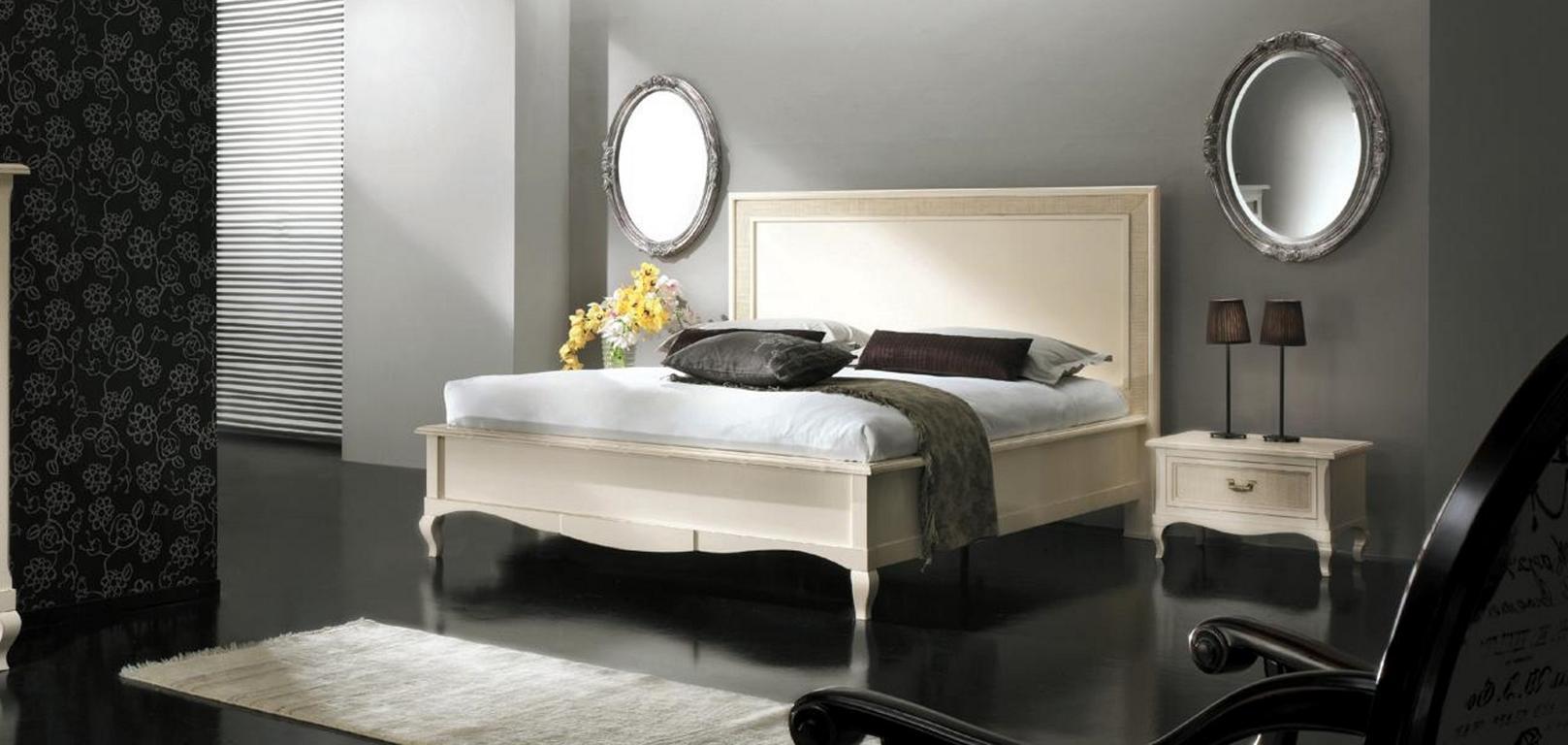 Bedroom Bed Bedside Table Double Bed Upholstery Bed Set 3pcs.