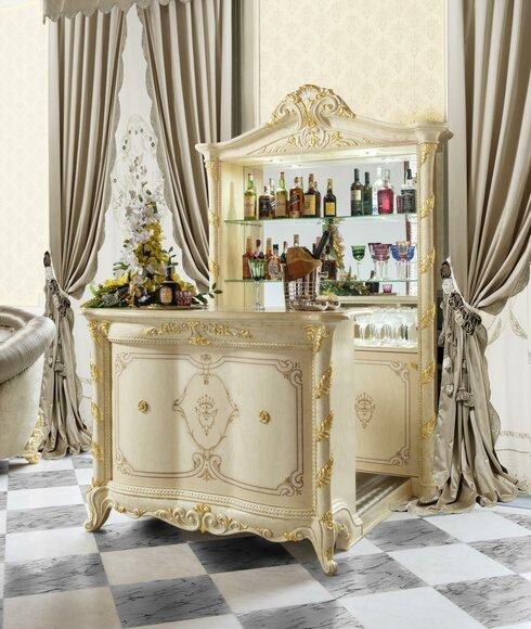 Bar table high table counter bar house bar antique style baroque bar counter bar counter