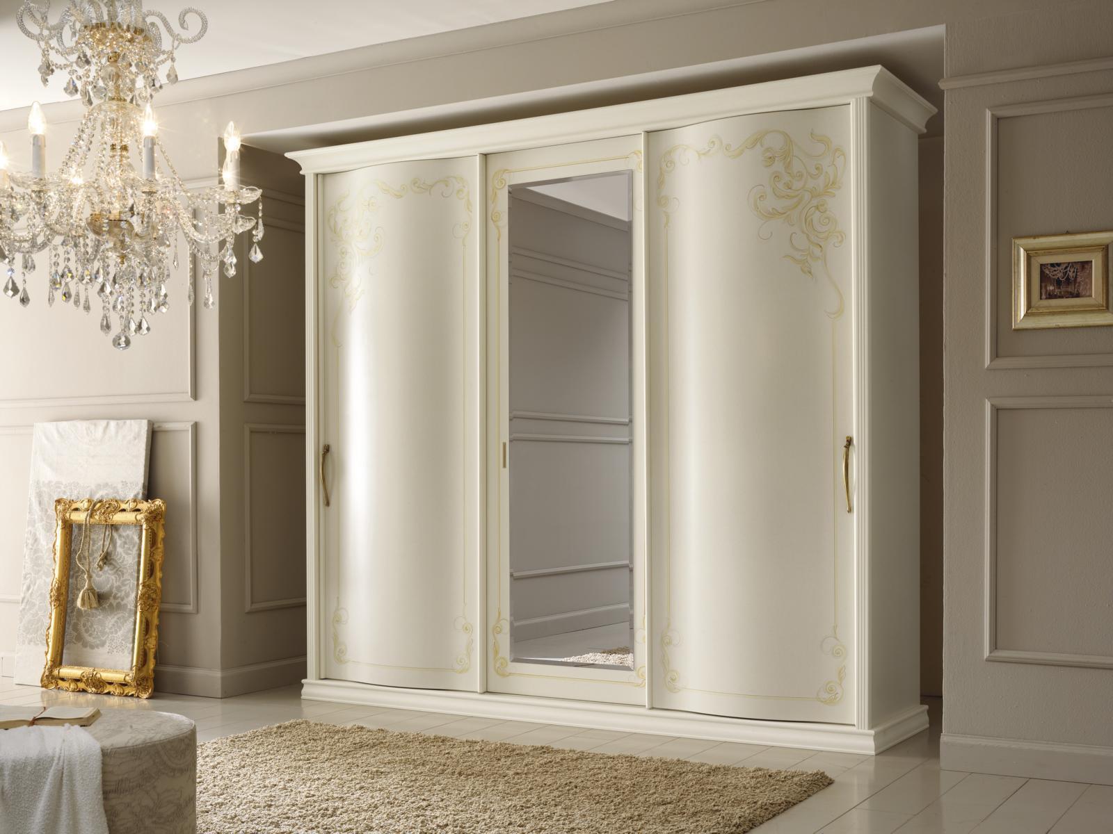 Furniture wardrobe baroque bedroom wardrobes furniture white closet