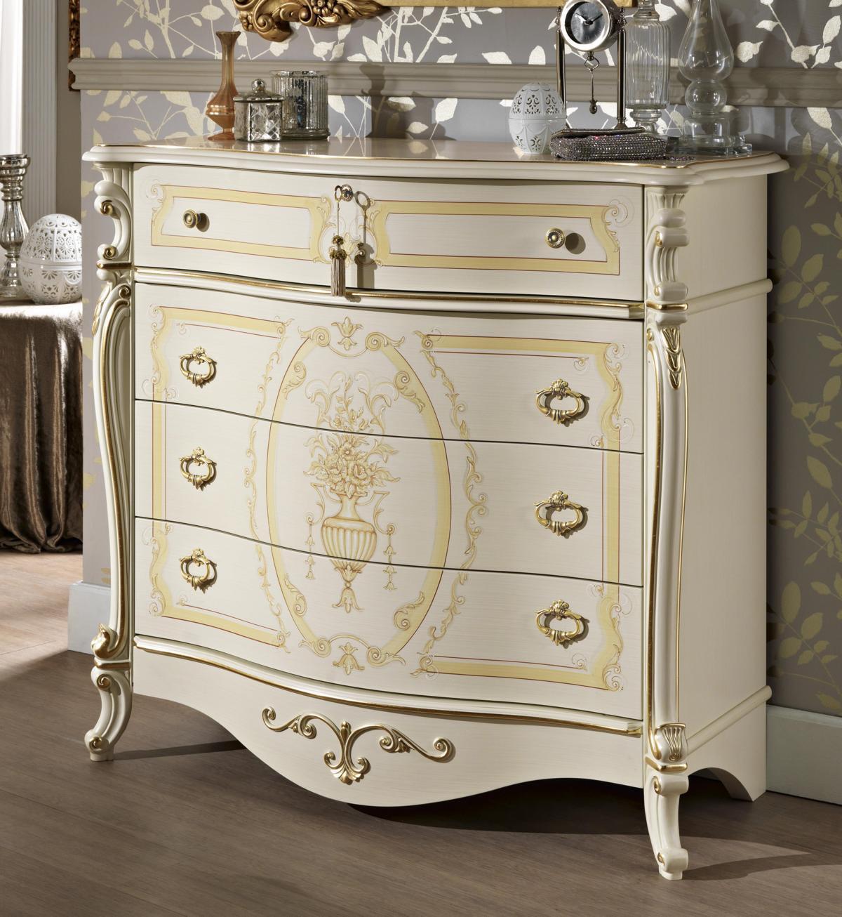 Dresser Wood Bedroom Furniture White Dressers with drawers Italian furniture