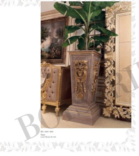 Vases Flower Stand Vase Stand Solid Wood Baroque Rococo Italian Design