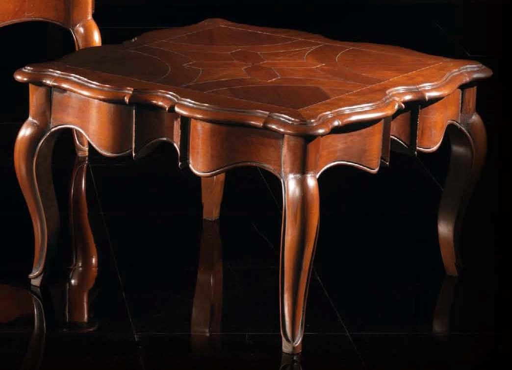 Baroque Rococo side table coffee table table real wood furniture tables Italy new