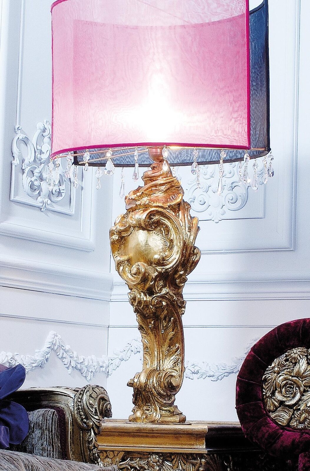 Classic desk lamp floor lamp Baroque Rococo lamps floor lamp