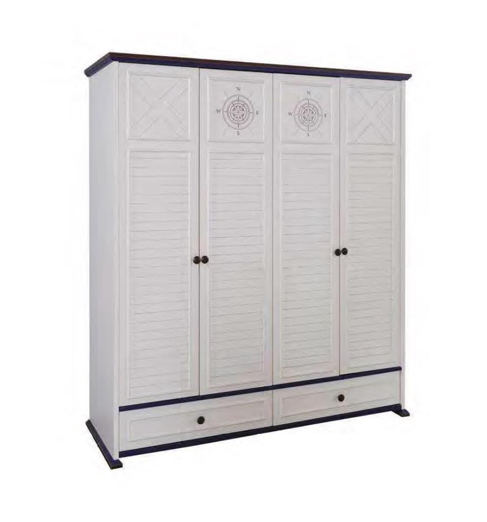 Wardrobe Cupboard Youth Room Furniture Design Youth Bedroom White New