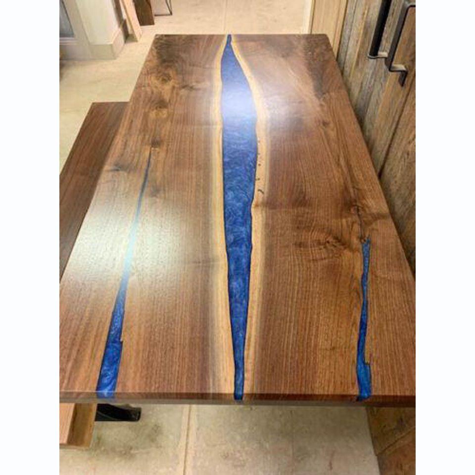 waterfall table epoxy resin dining table epoxy tables real wood solid furniture