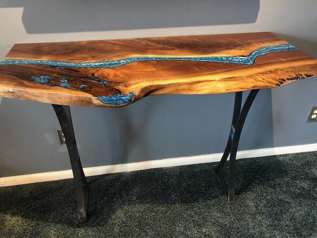 Console Table Design Table Dresser Handmade Epoxy Resin Tables