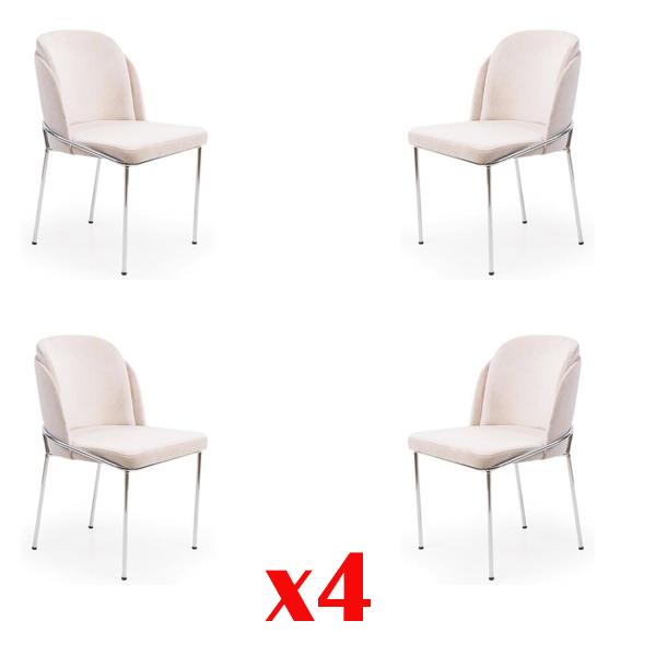 Chair 4X Chairs Group Set Dining Room Armchair Italian Style