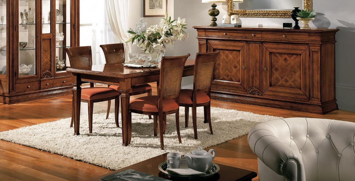 Luxury Italian Dining Table Design Furniture Furnishing Tables Solid Wood Table