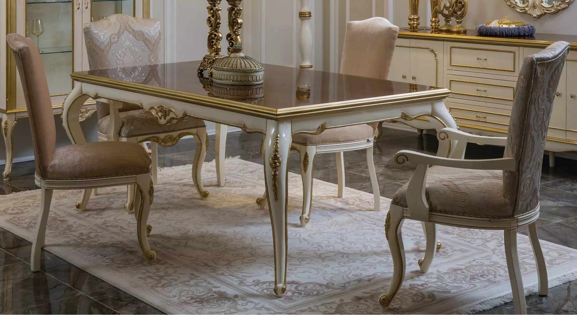 French Dining Table Dining Room Table Classic Baroque Rococo New