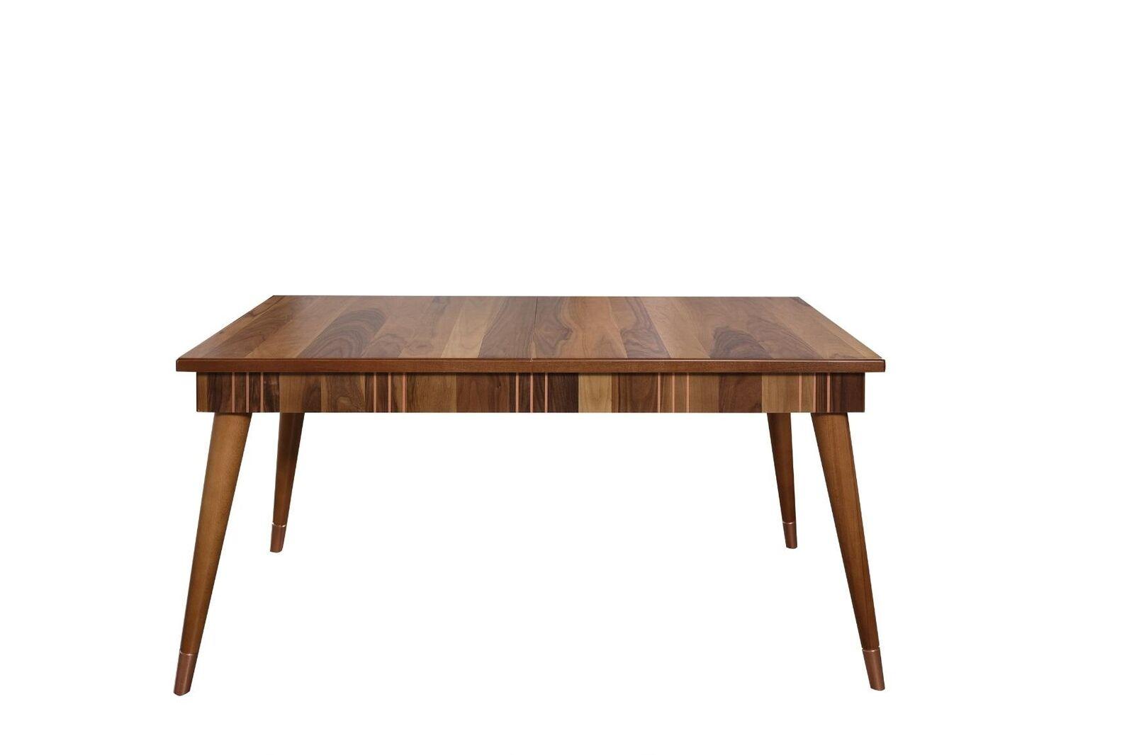 Dining table wood tables style furniture table Italian luxury 160 x 90 wooden tables