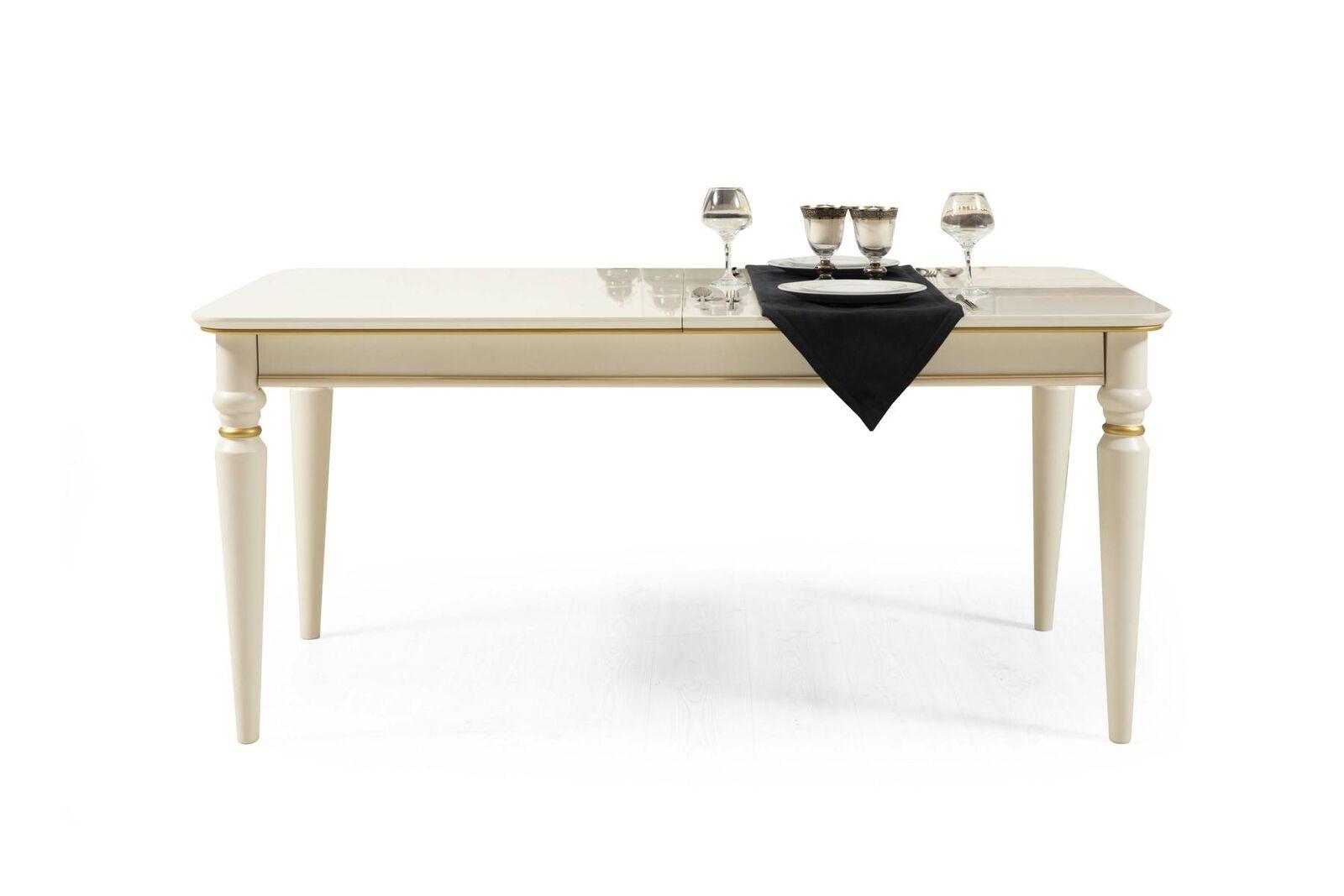 Dining Table Table Dining Room Tables Luxury Wood White Design Modern Italian Furniture