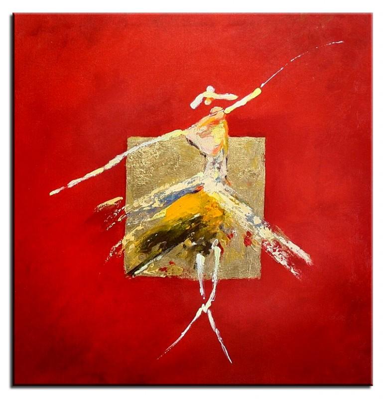 ABSTRACT PICTURE MODERN OIL PAINTING CANVAS REAL